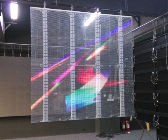 LED透明顯示屏P10什么意思？常見的型號類型