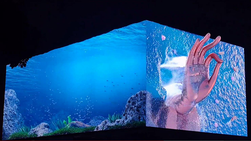 江蘇蘇州美羅百貨戶外裸眼3D屏項目