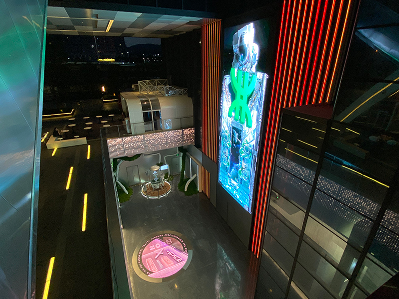 深鐵置業(yè)大廈-地鐵裸眼3D顯示屏項目