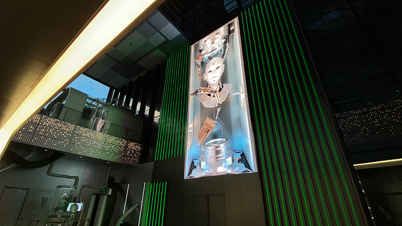 深鐵置業(yè)大廈-地鐵裸眼3D顯示屏項目